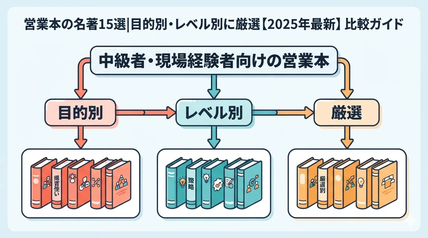 中級者・現場経験者向けの営業本