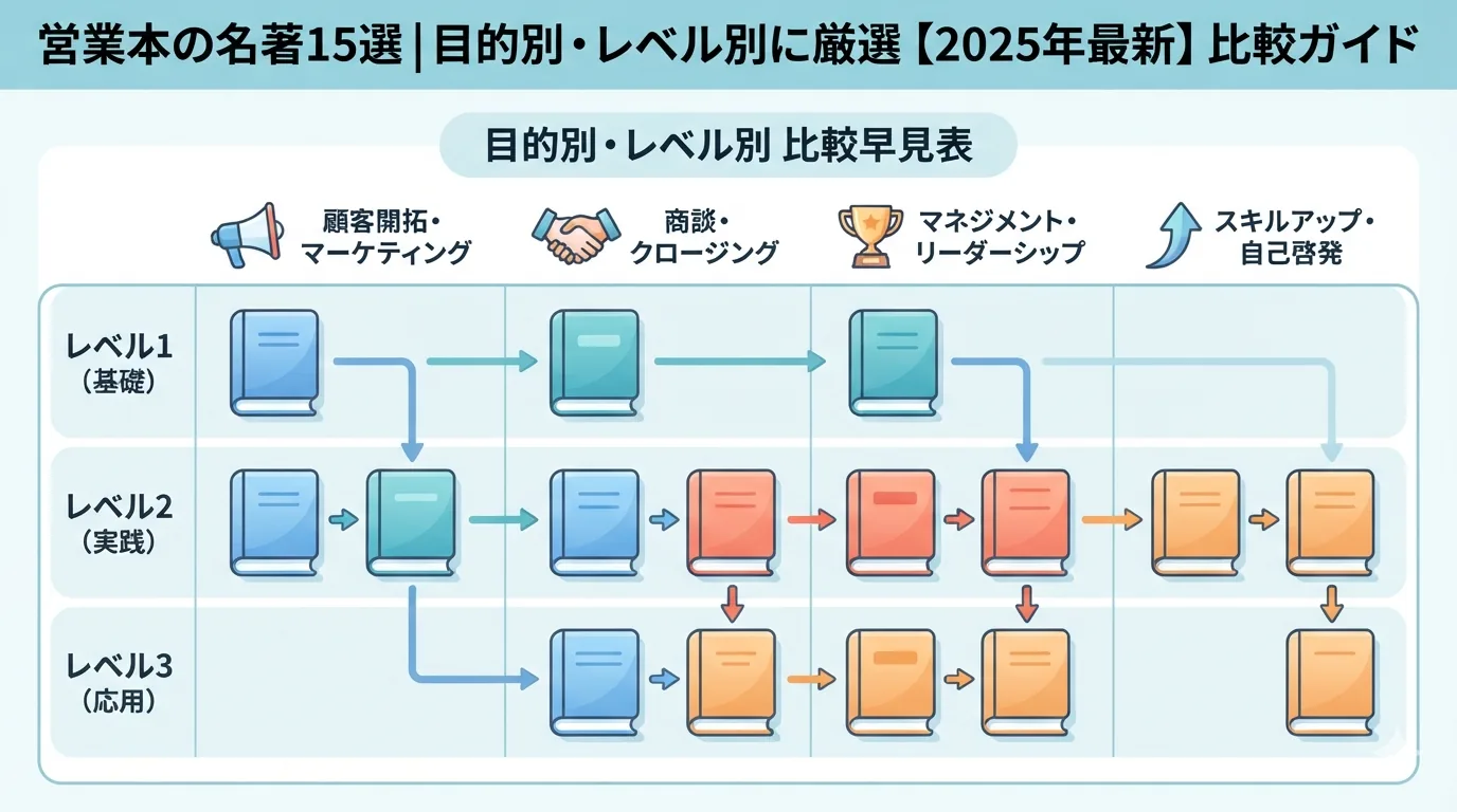 目的別・レベル別 比較早見表