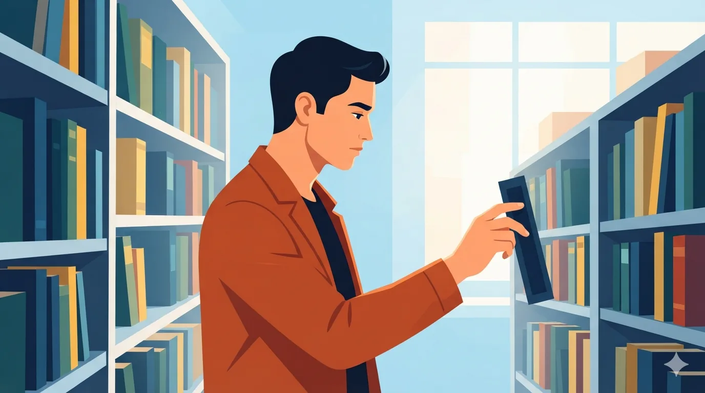 Выбор книги о продажах в книжном магазине