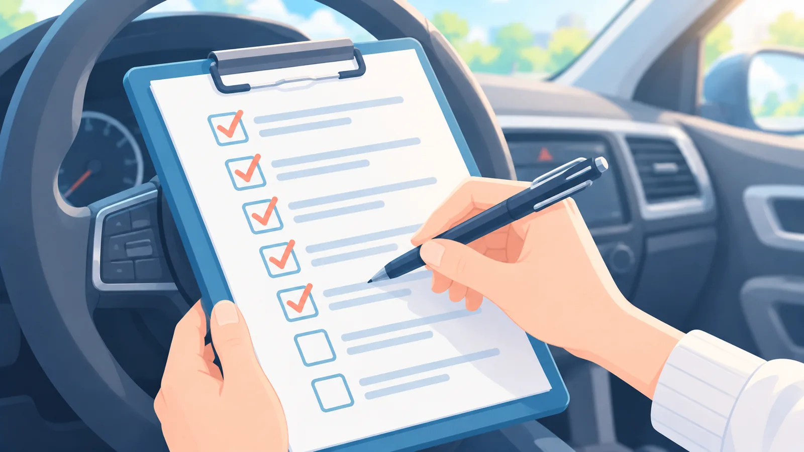 Checkliste zur Auswahl des passenden Lufterfrischers im Auto