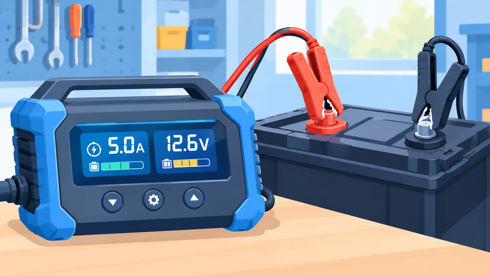 Criterios clave para elegir un cargador de batería