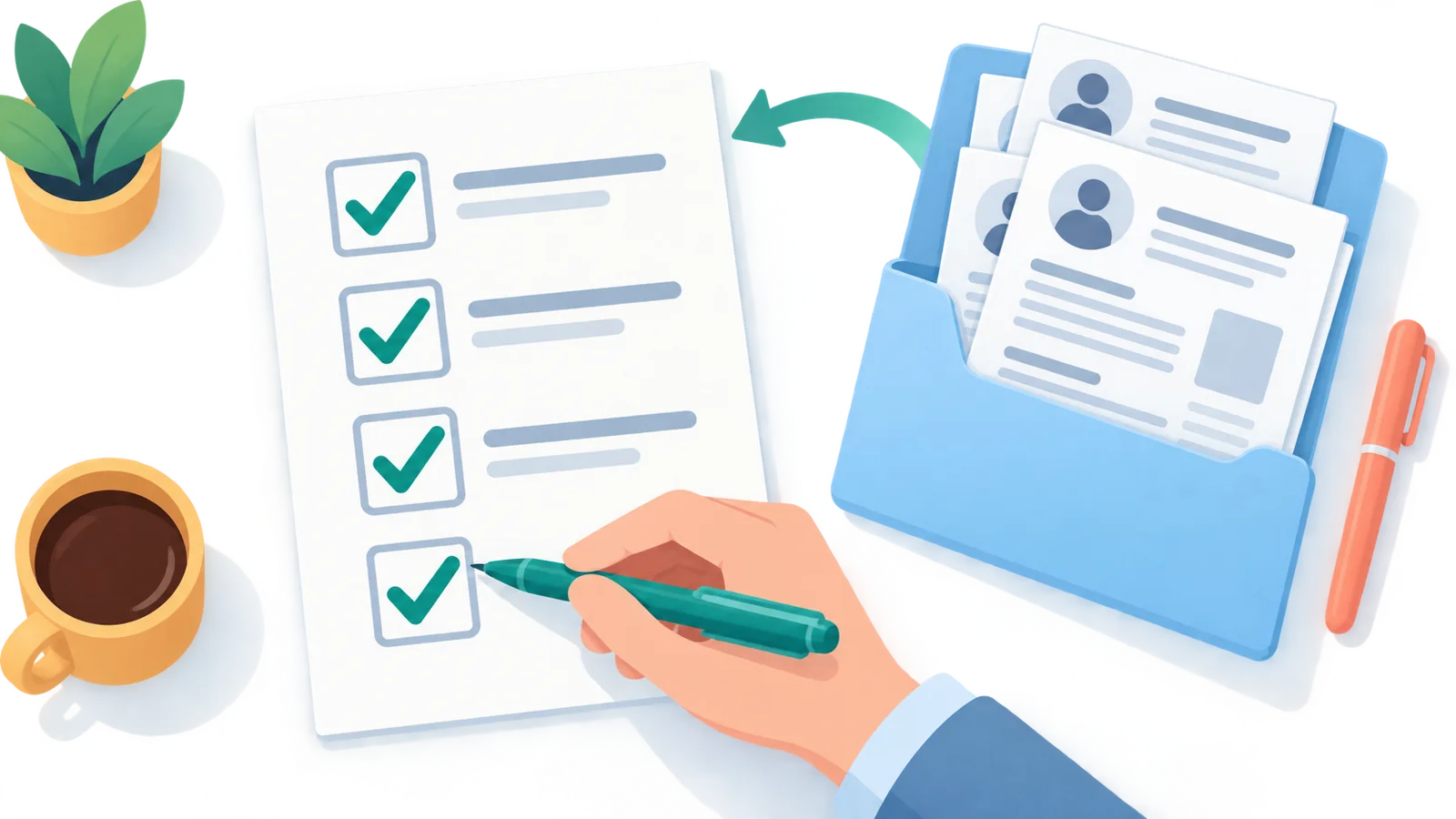 Checklist final antes de entrar a la entrevista de trabajo