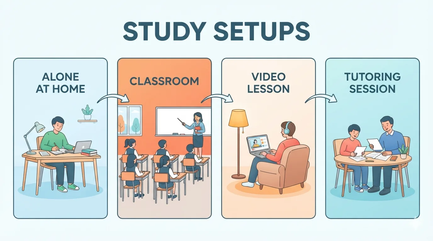 Cuatro formas de prepararse: autoestudio, academia, curso online y preparador