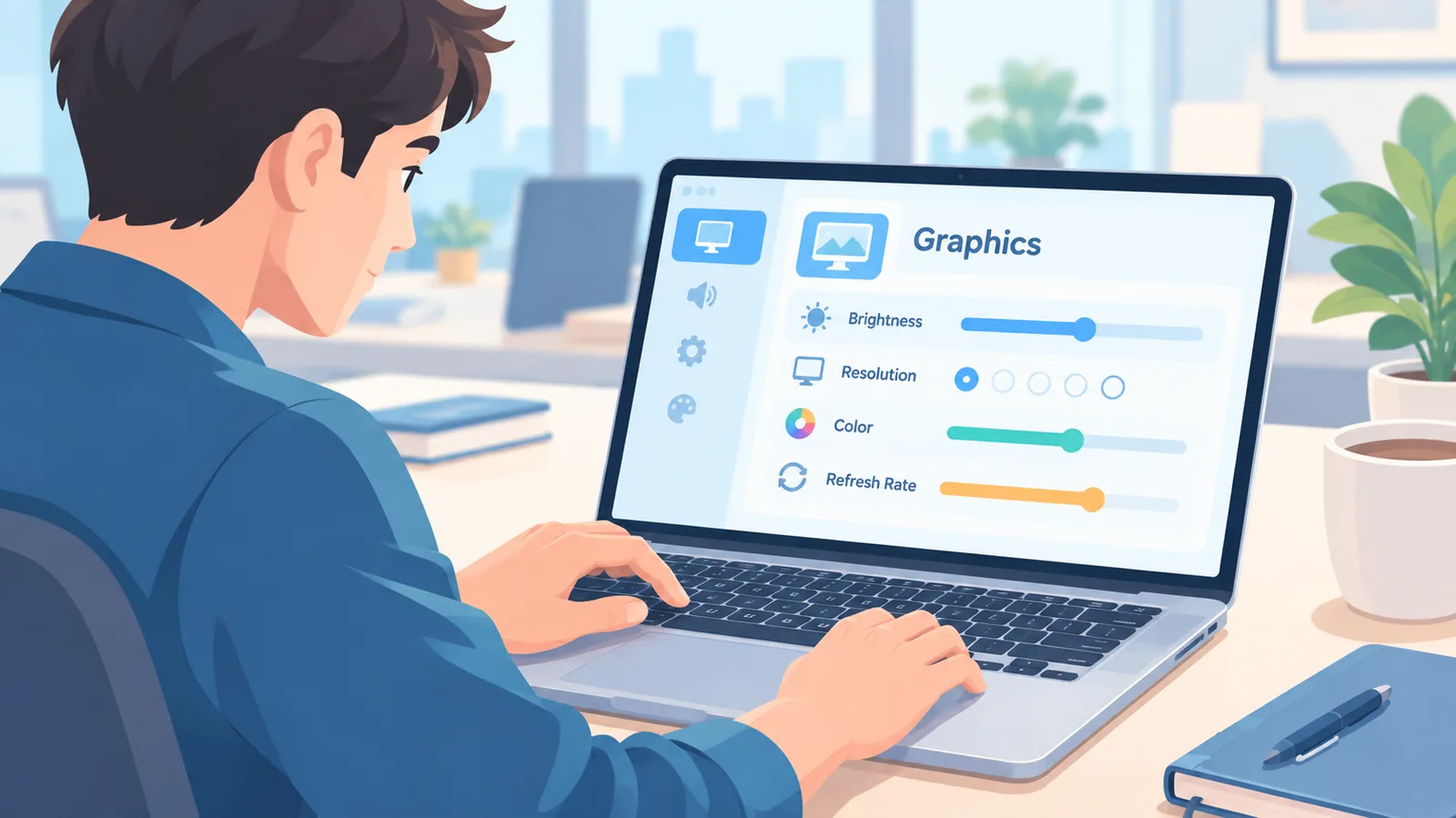 Ajustando opciones gráficas de un juego en Mac