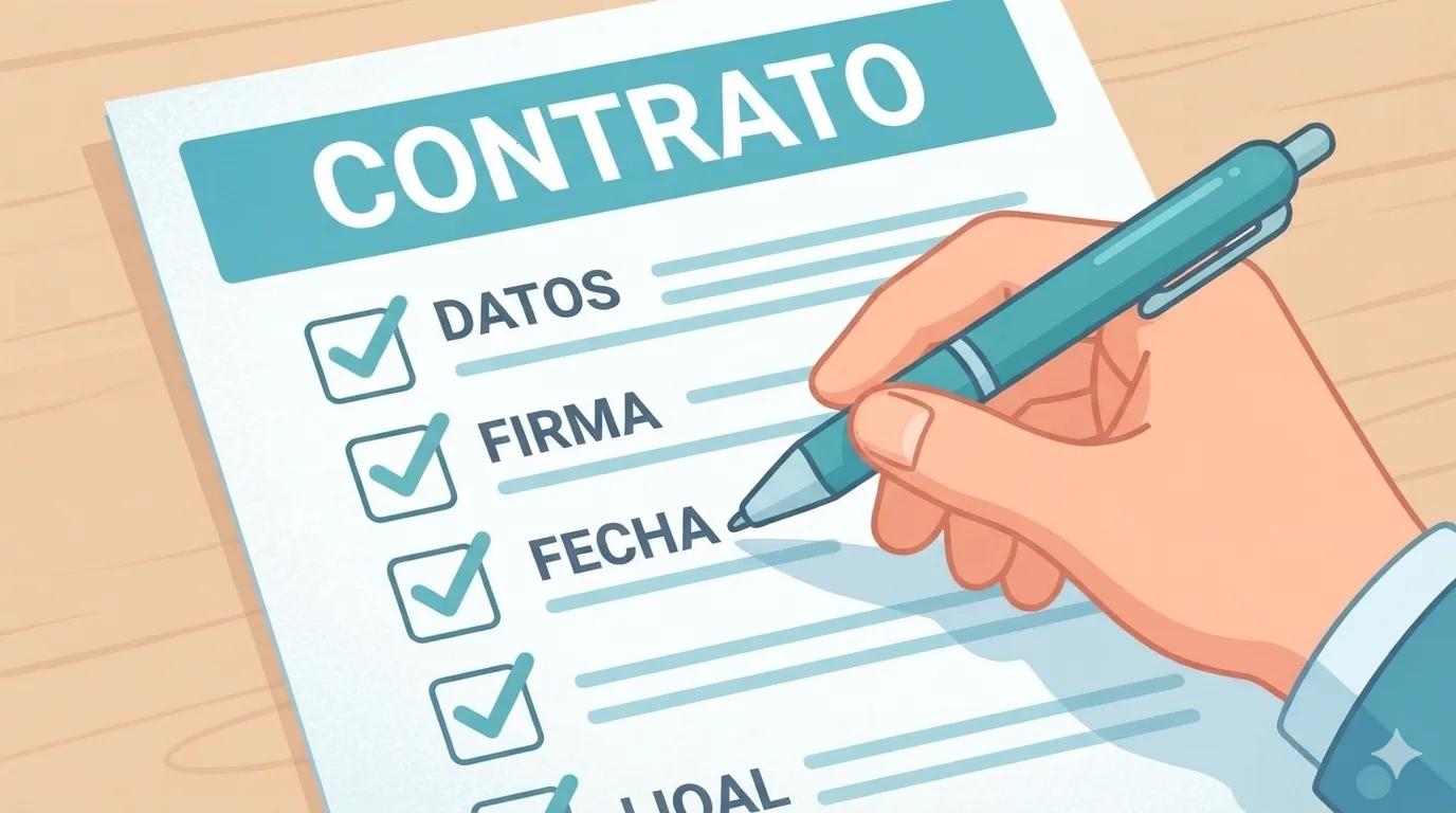 Checklist en papel con casillas marcadas