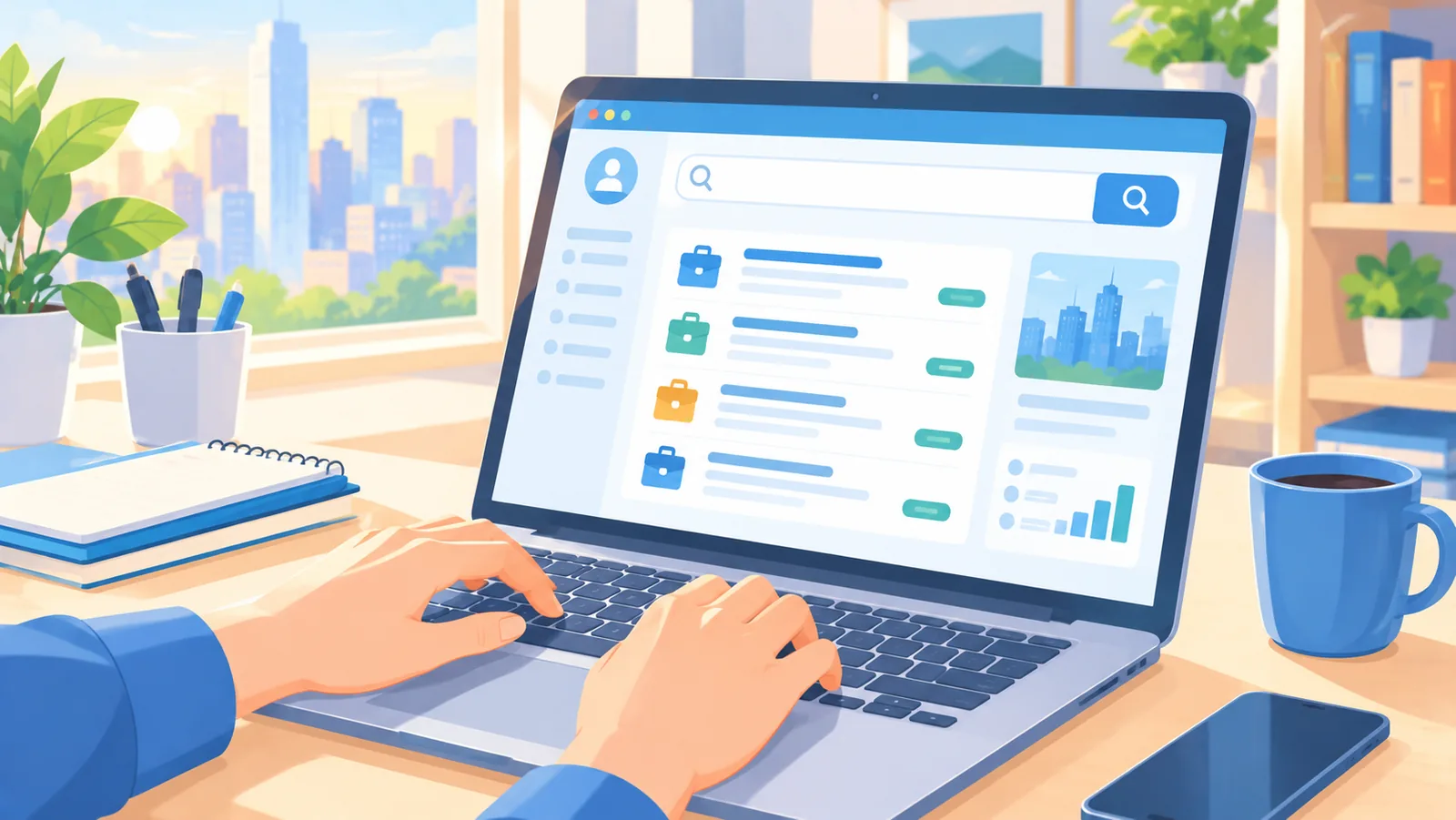 Paghahanap ng trabaho online sa USA