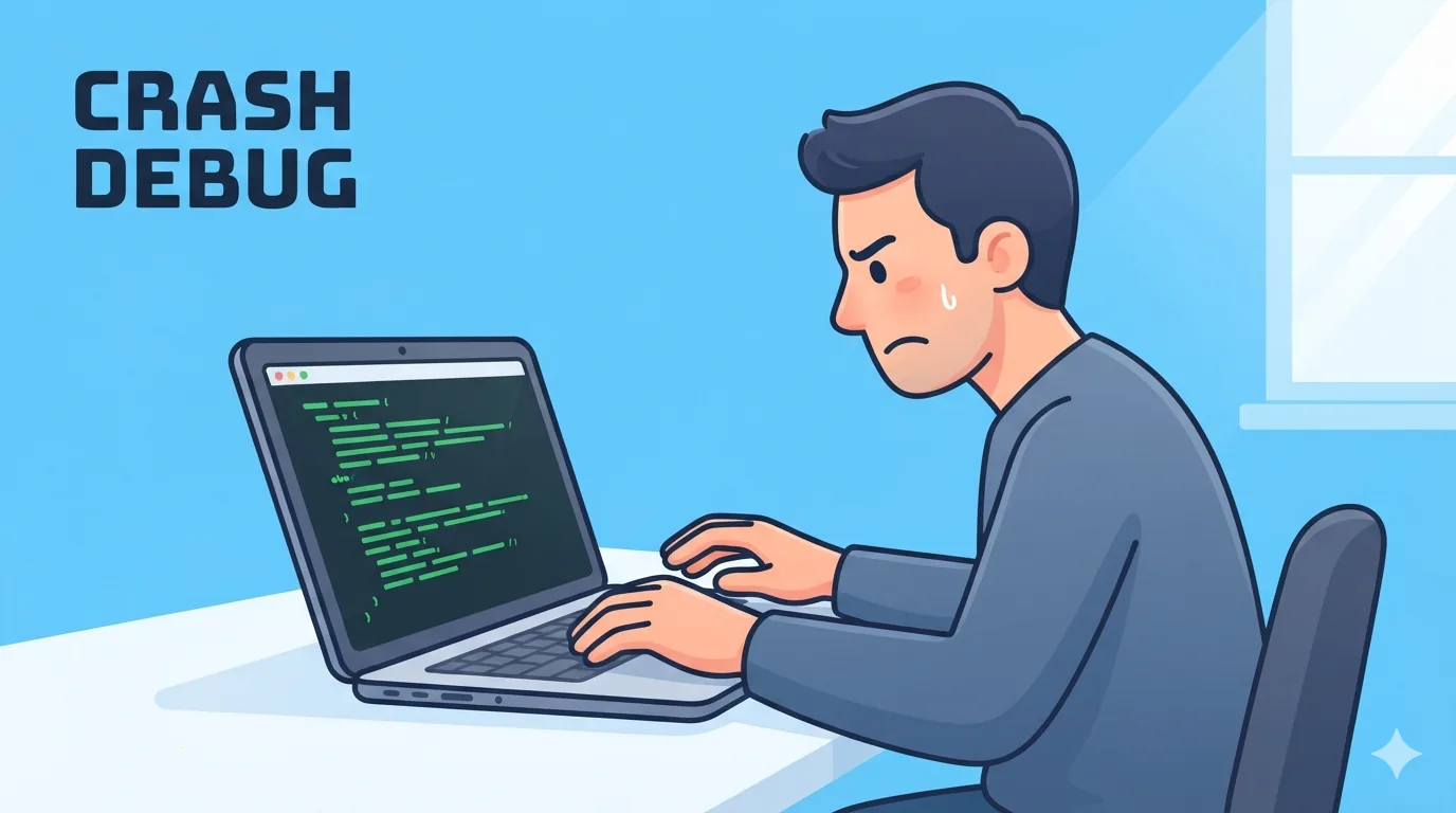 Developer na gumagamit ng terminal sa laptop