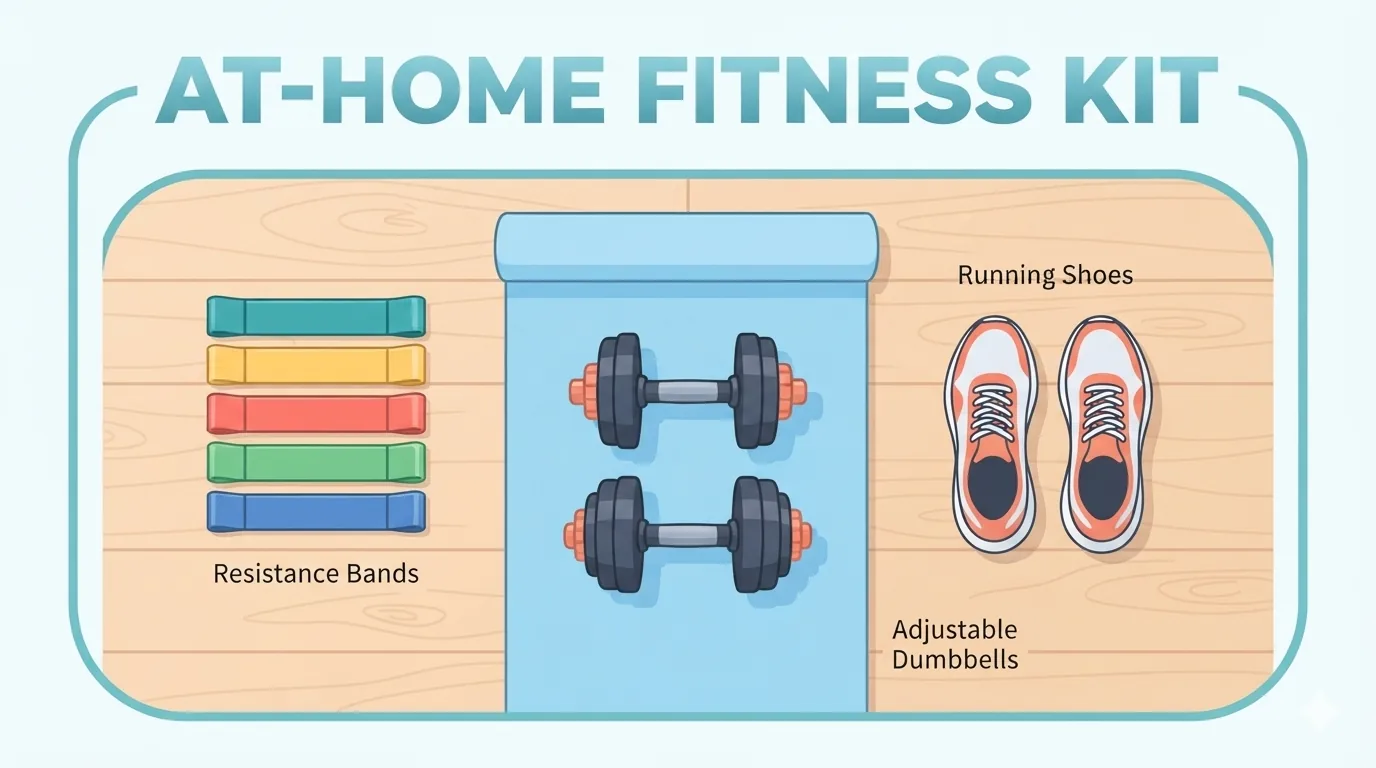 Taong gumagawa ng squat gamit ang dumbbells