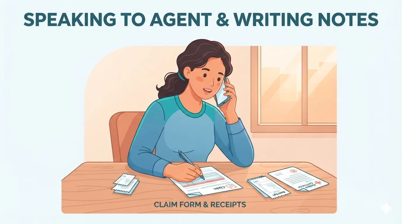 Pakikipag-ugnayan sa insurance agent
