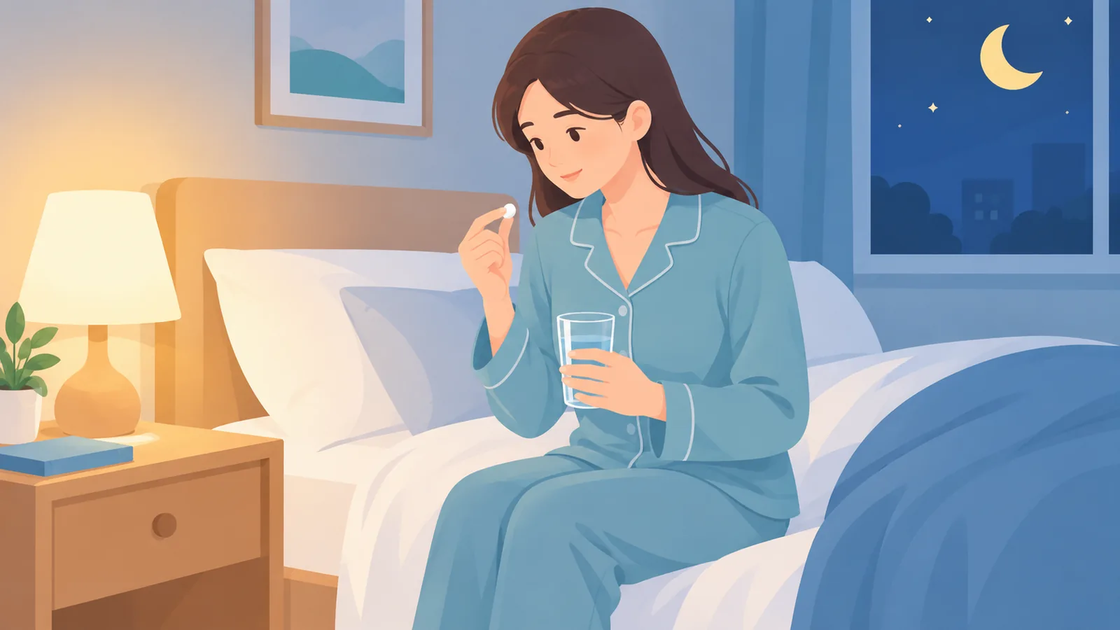 Pag-inom ng melatonin bago matulog sa gabi