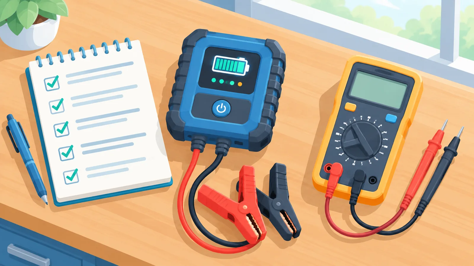 Checklist et outils pour choisir un chargeur de batterie