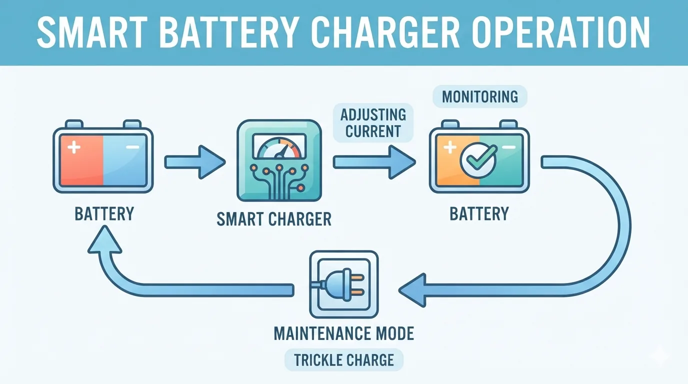 Choix d'un chargeur intelligent pour batterie AGM