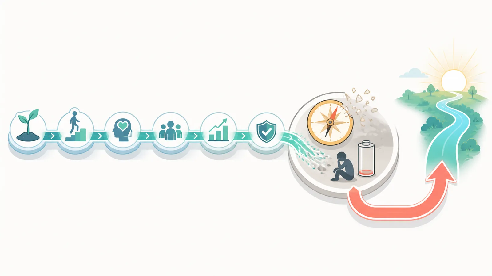 Tableau comparatif : Rester vs Changer de job