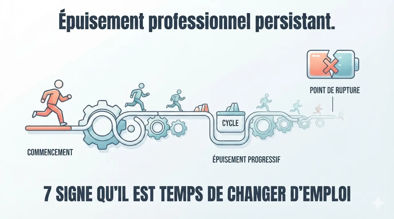 Signe 2 : épuisement ou désengagement persistant