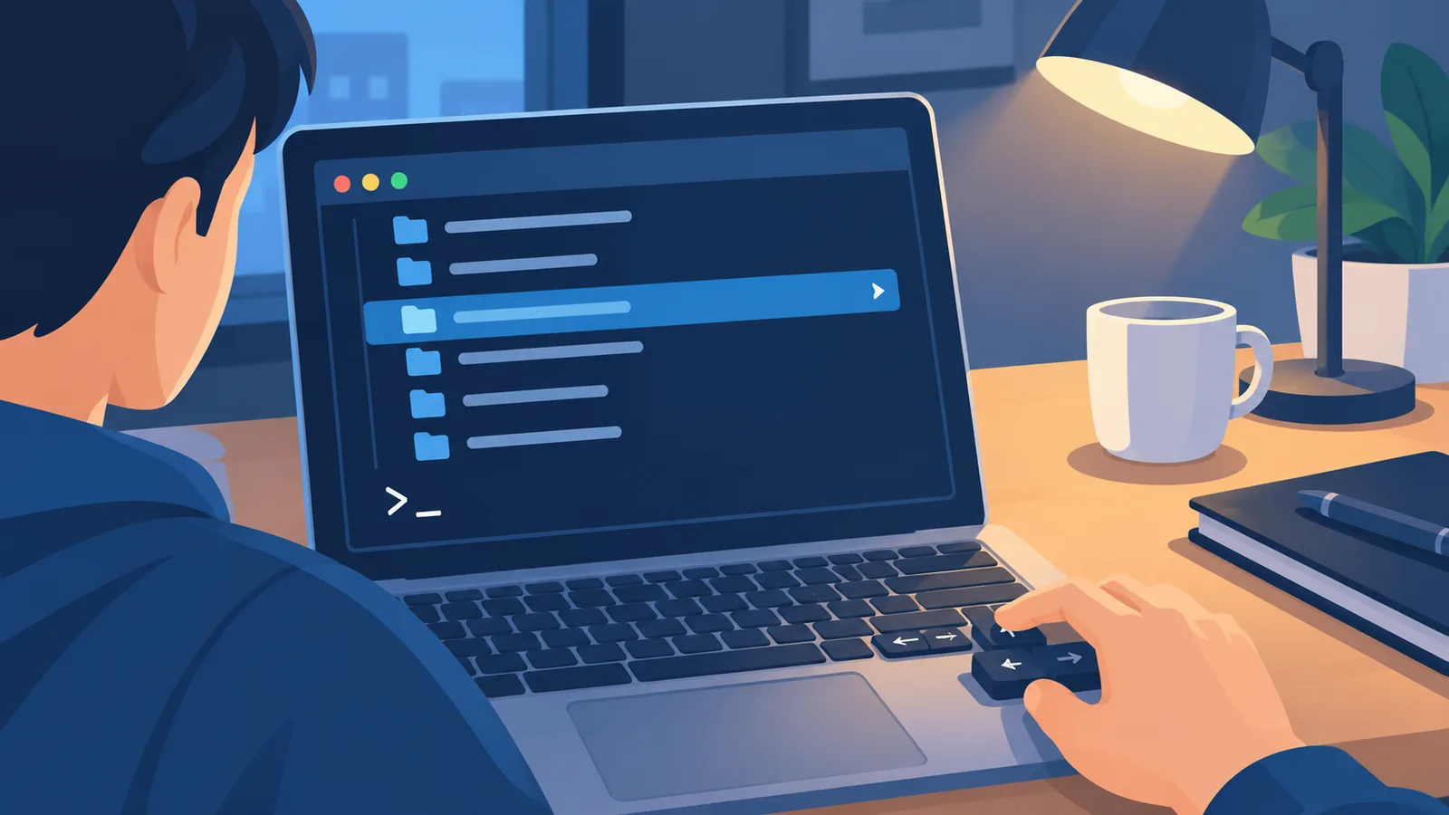 Écran affichant un sélecteur interactif listant plusieurs sessions