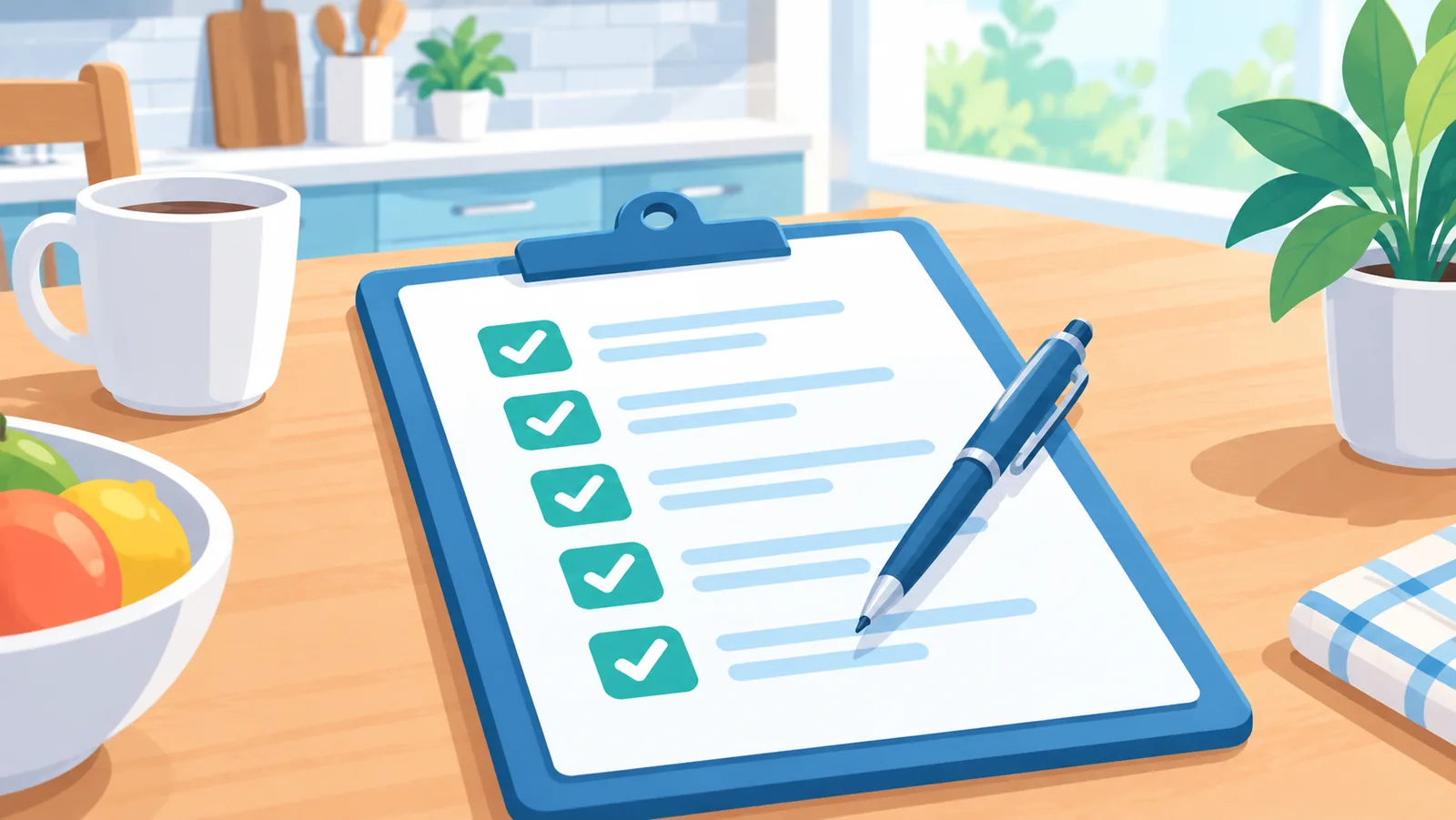 Checklist des démarches de déclaration de sinistre