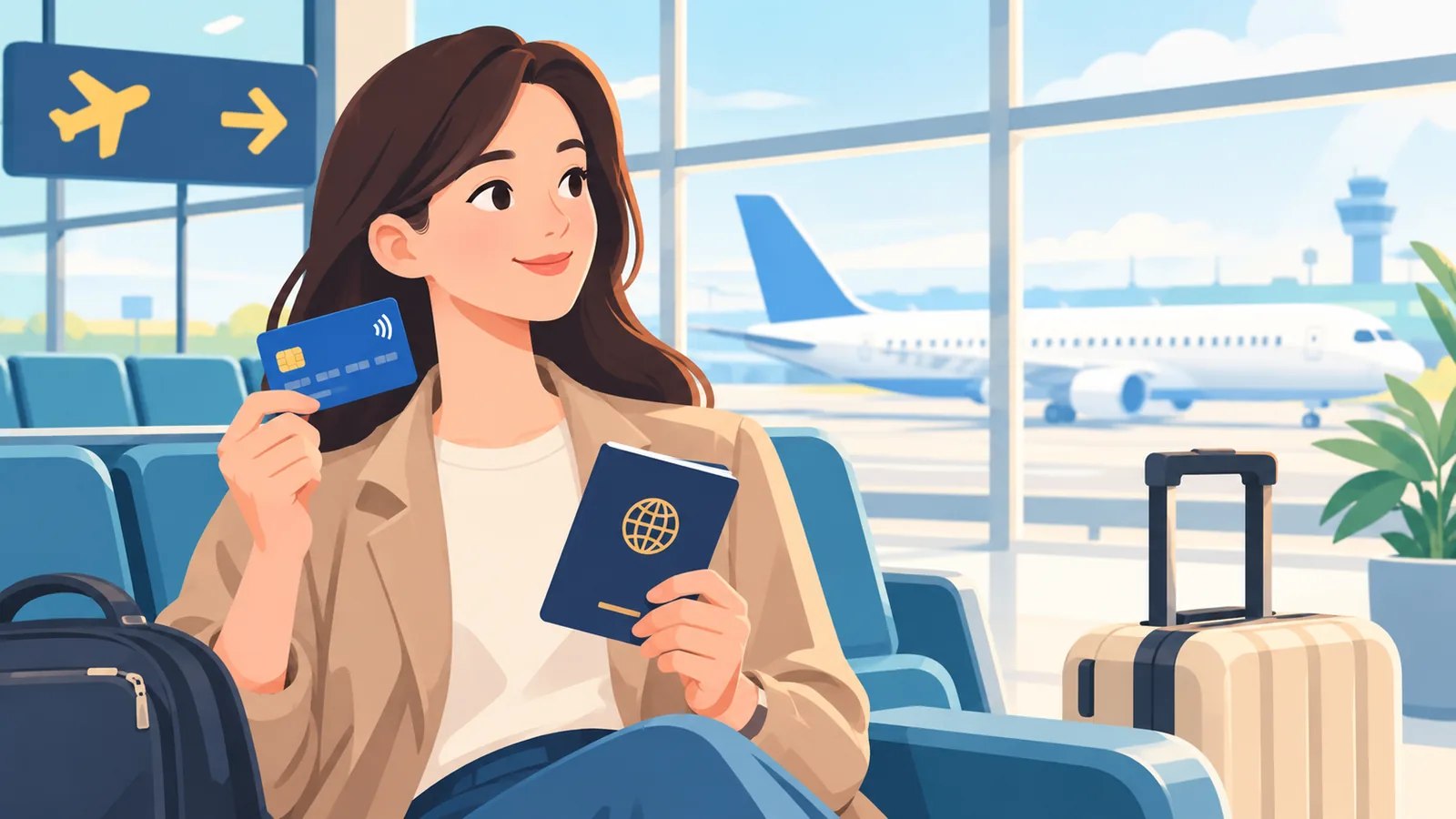 Assurance voyage incluse avec une carte premium