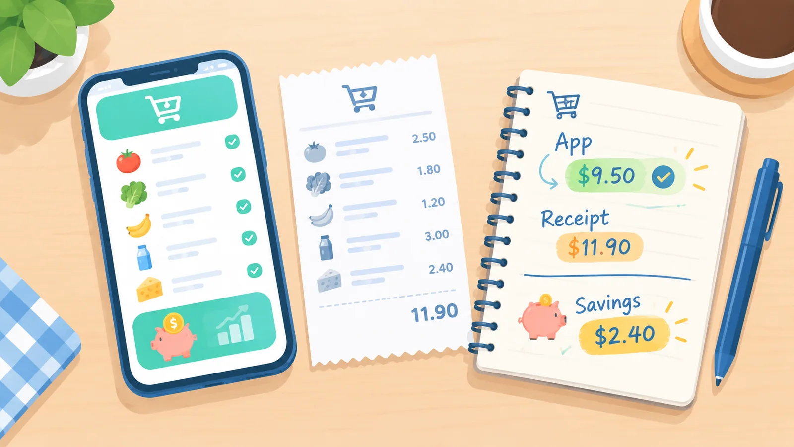 Comparatif des plateformes de coupons vu de dessus