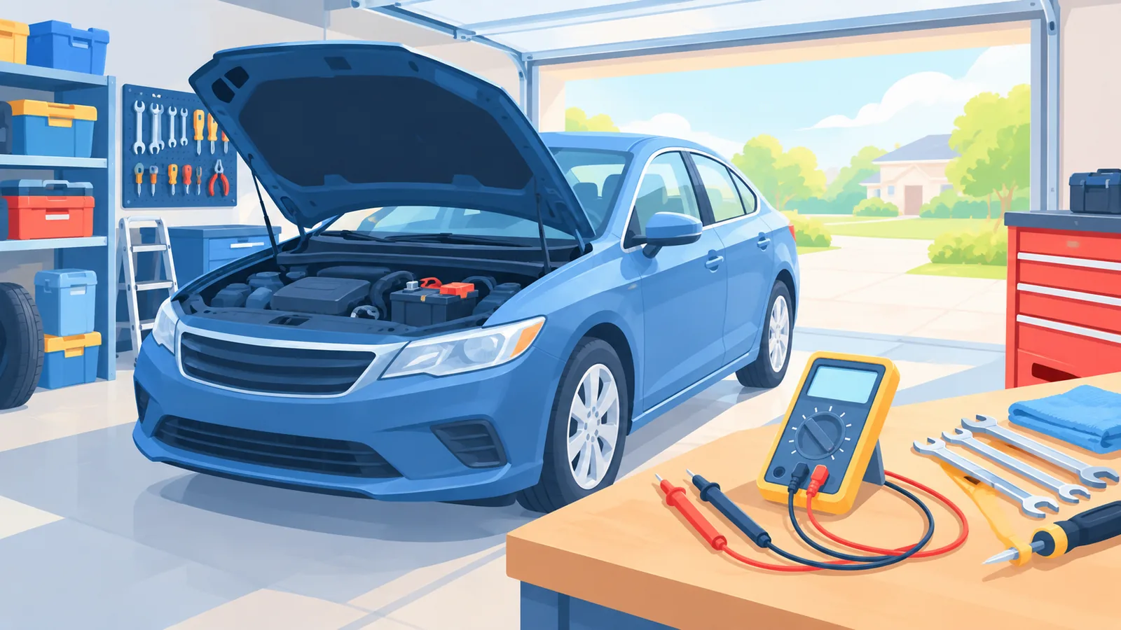 Rutin memeriksa kondisi aki mobil