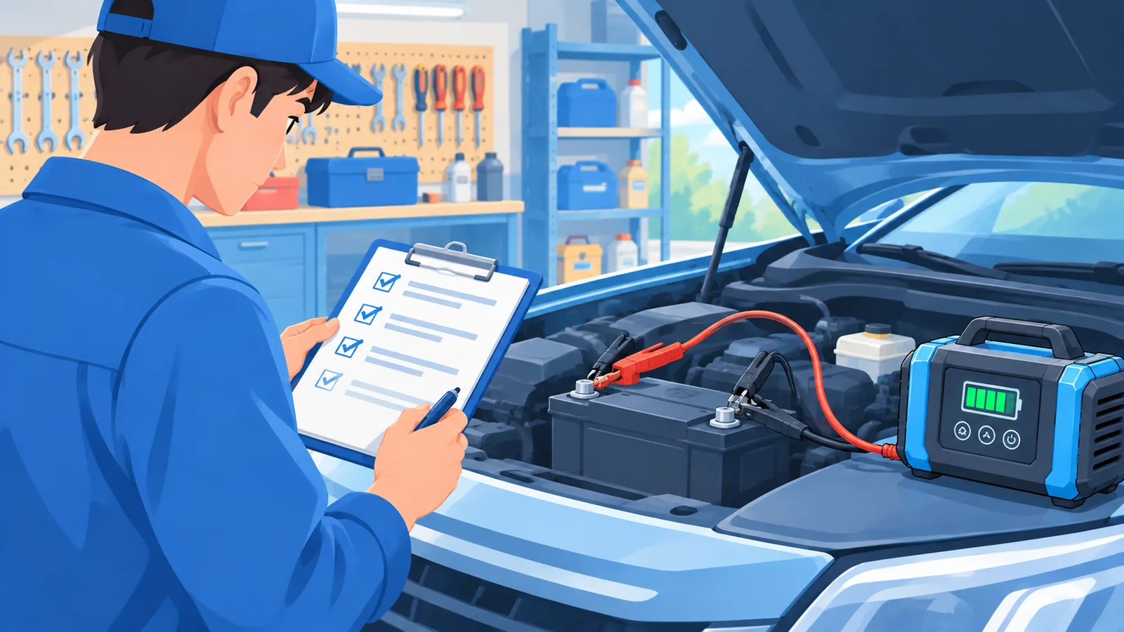 Checklist sebelum membeli charger aki