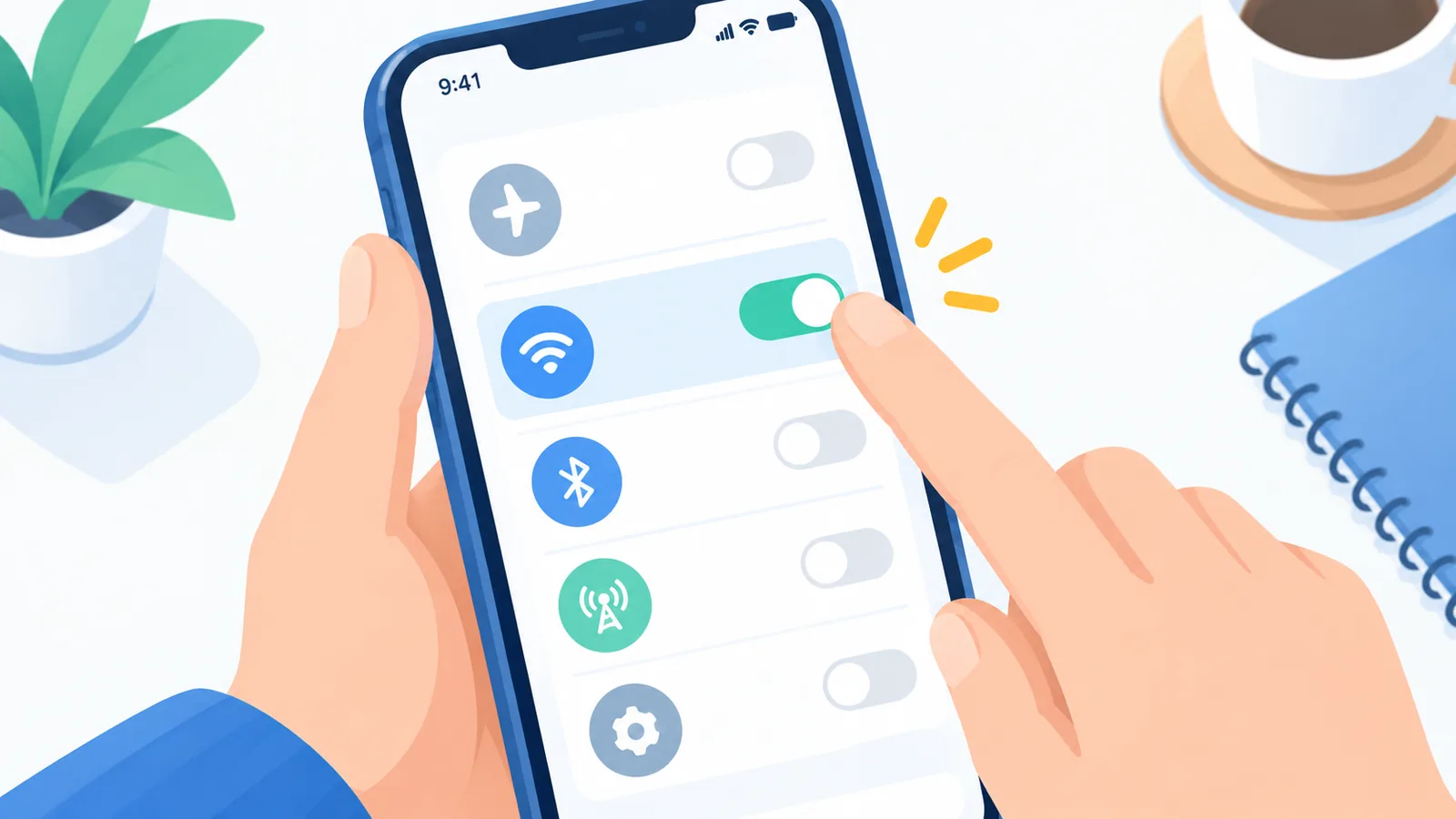Langkah mengatur ulang toggle iCloud di menu pengaturan iPhone