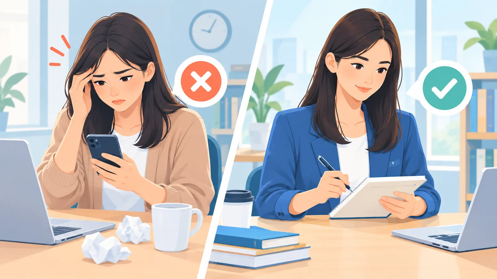 Kandidat menjaga bahasa tubuh yang baik saat wawancara