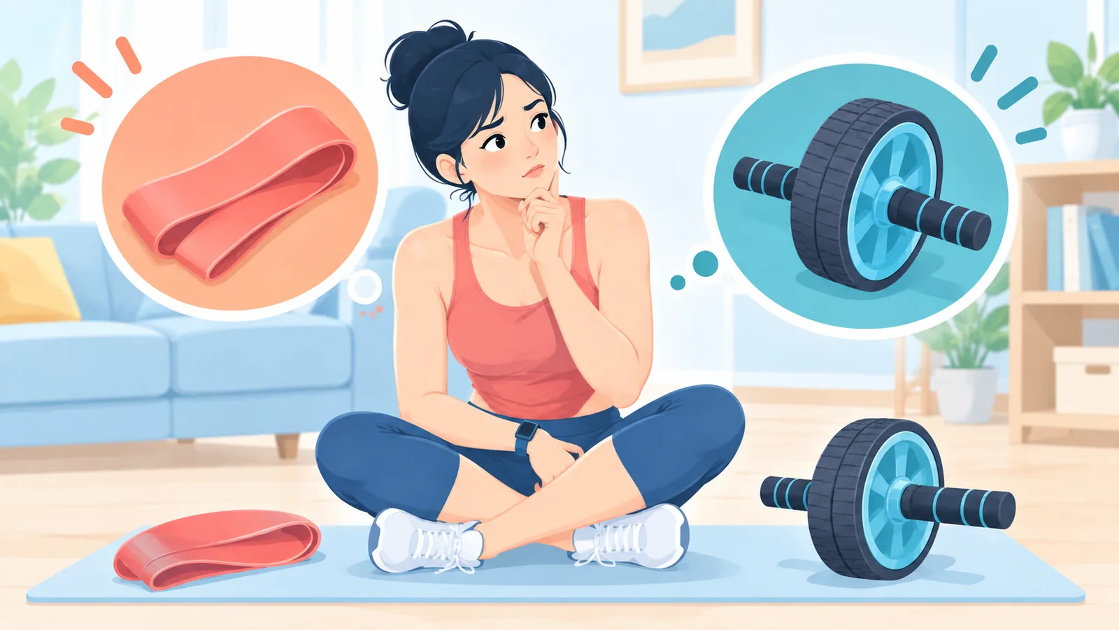 Latihan sit up untuk otot perut depan