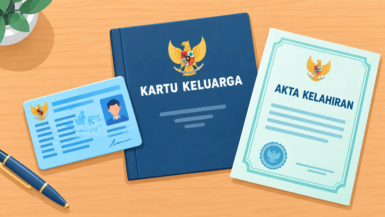 Kumpulan dokumen persyaratan tersusun rapi