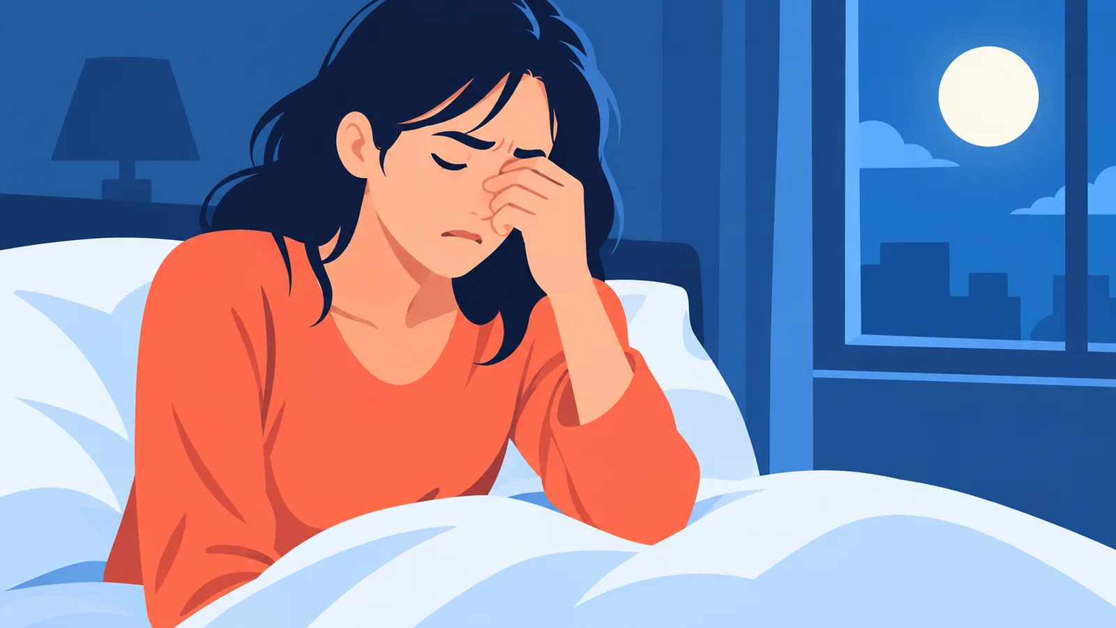 Orang dewasa kesulitan tidur di malam hari
