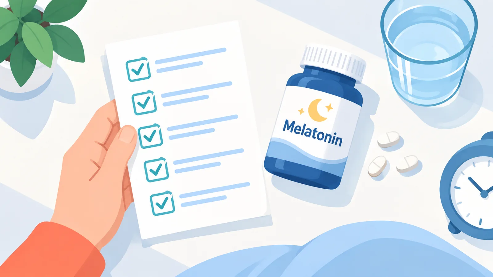 Checklist kriteria memilih melatonin yang baik