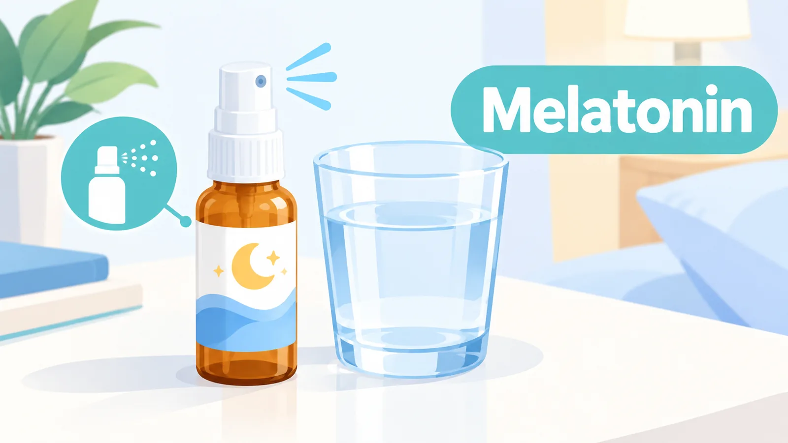Semprot oral melatonin sebagai alternatif konsumsi