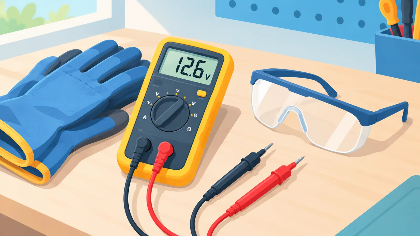 Attrezzatura necessaria per testare la batteria auto