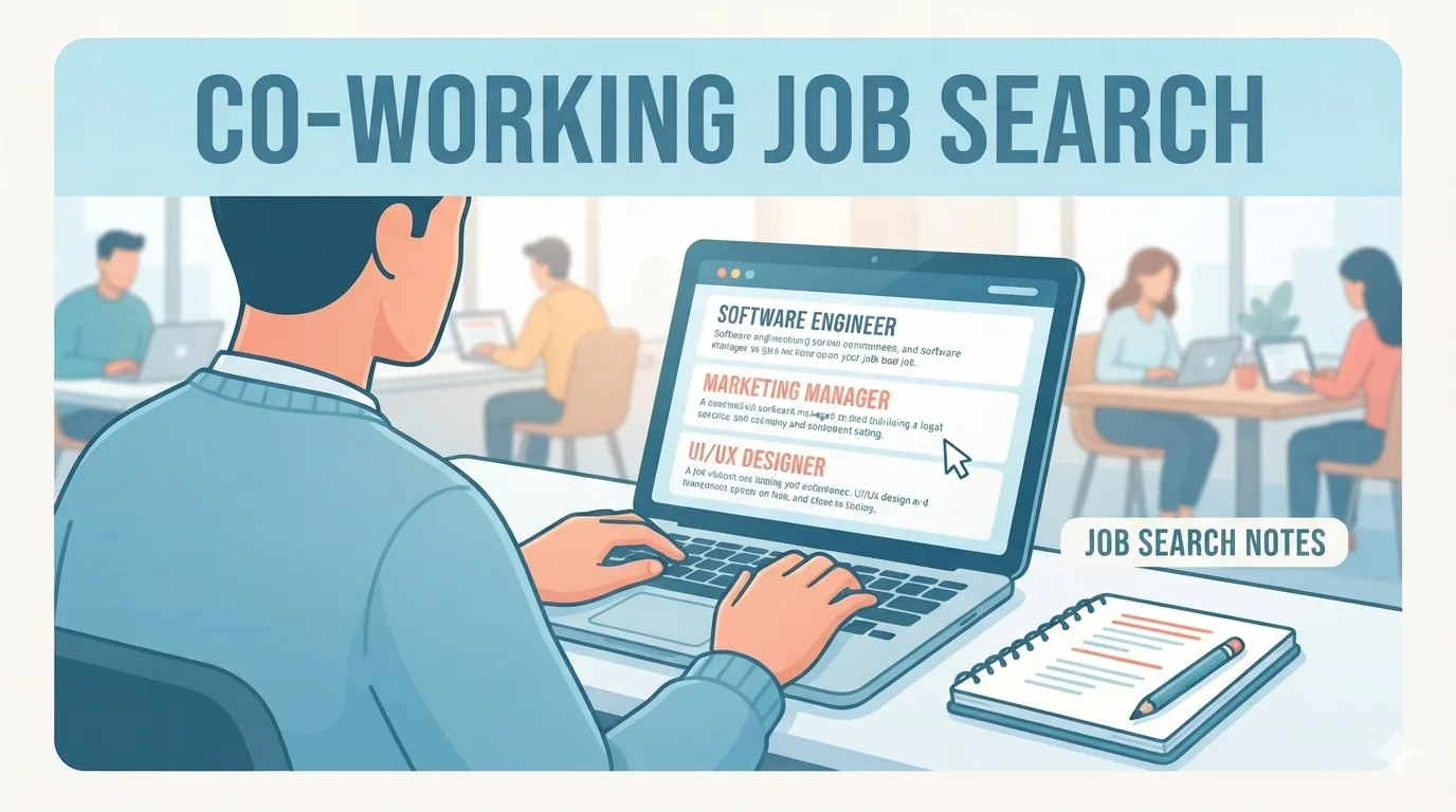 Persona che consulta piattaforme di ricerca lavoro su laptop