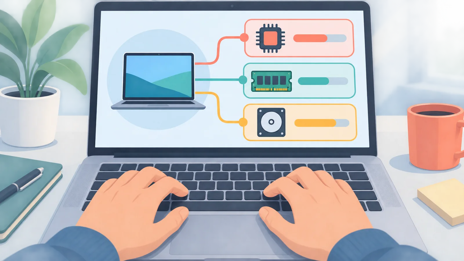 Verifica dei requisiti hardware su un Mac