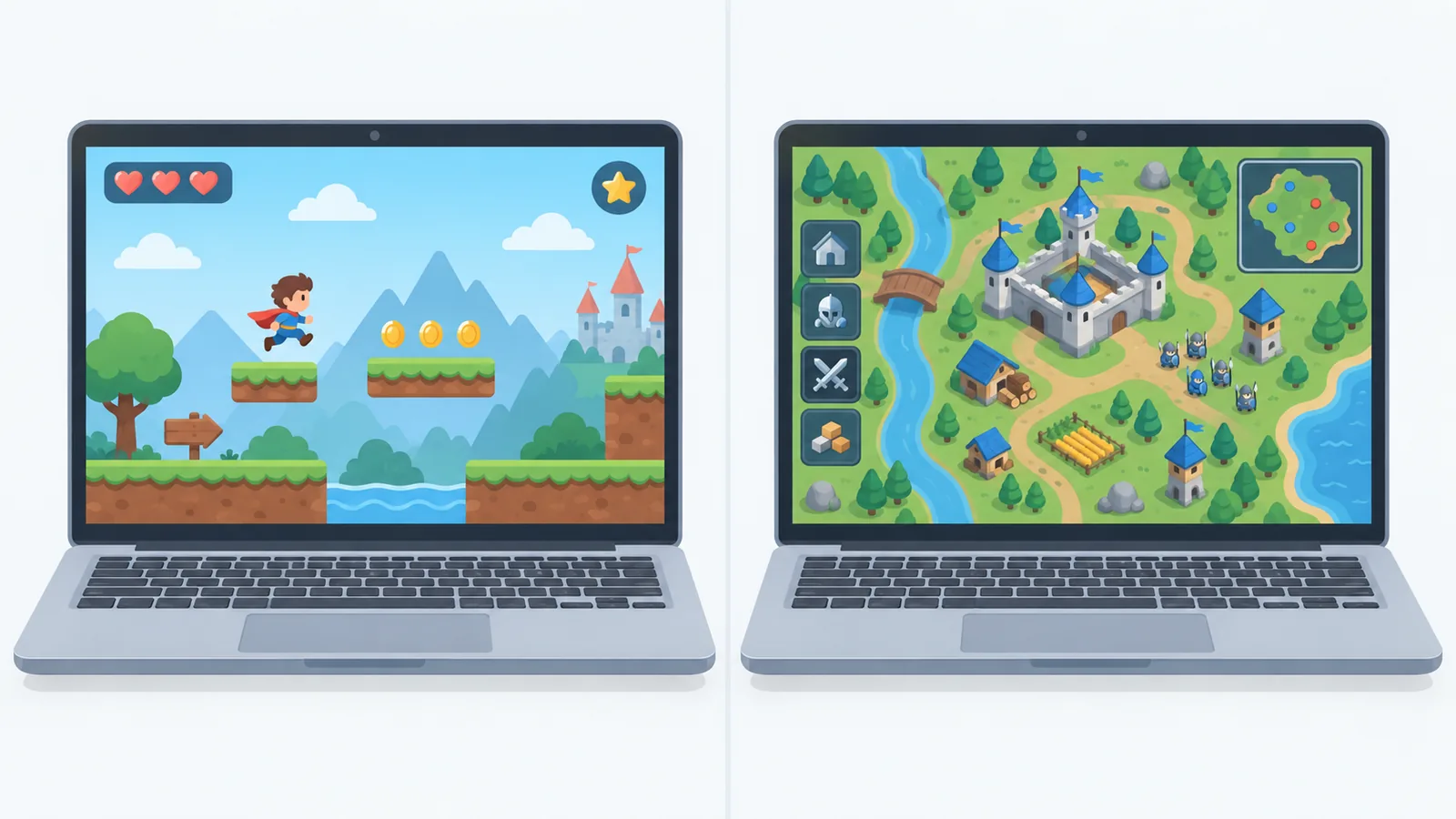 Confronto tra titoli di gioco per Mac