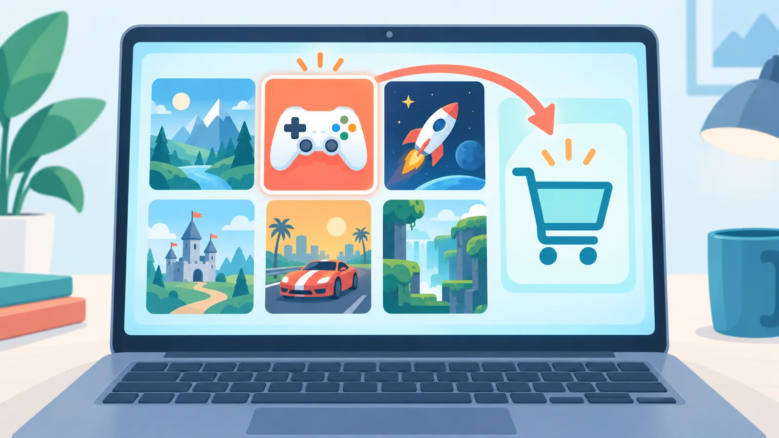 Store digitale per acquistare giochi su Mac