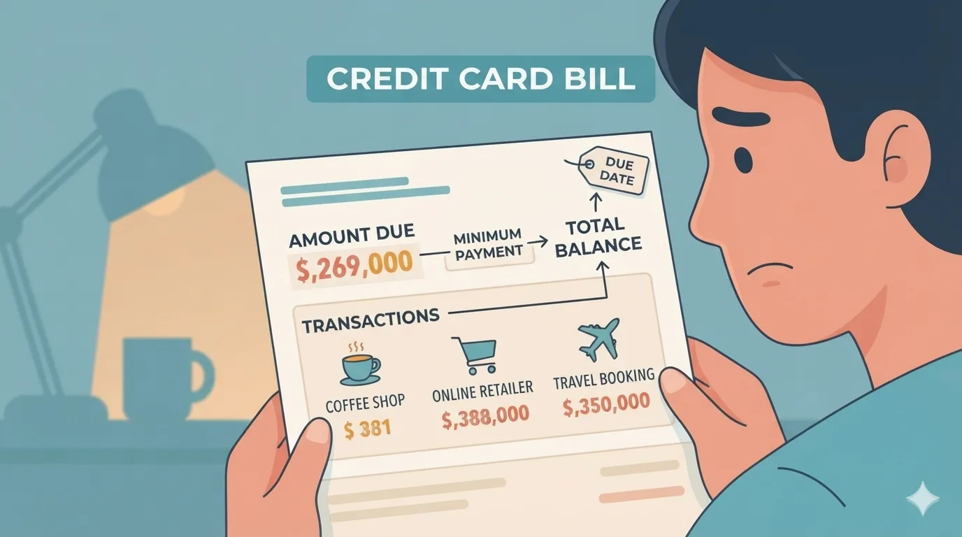 Persona che valuta errori comuni nella scelta della carta