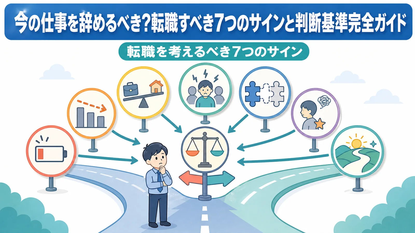 転職を考えるべき7つのサイン
