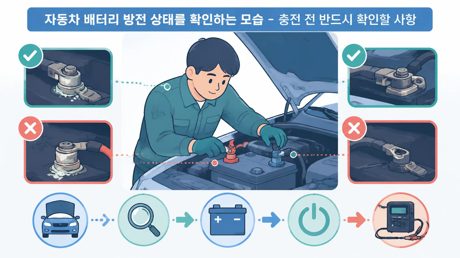 충전 전 반드시 확인할 사항