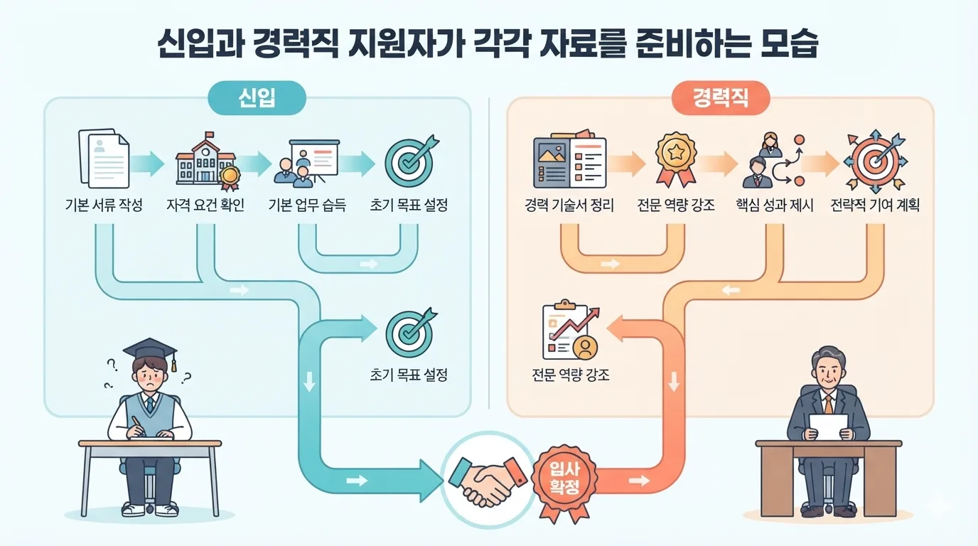 연봉 조건을 서면으로 정리해 전달하는 모습