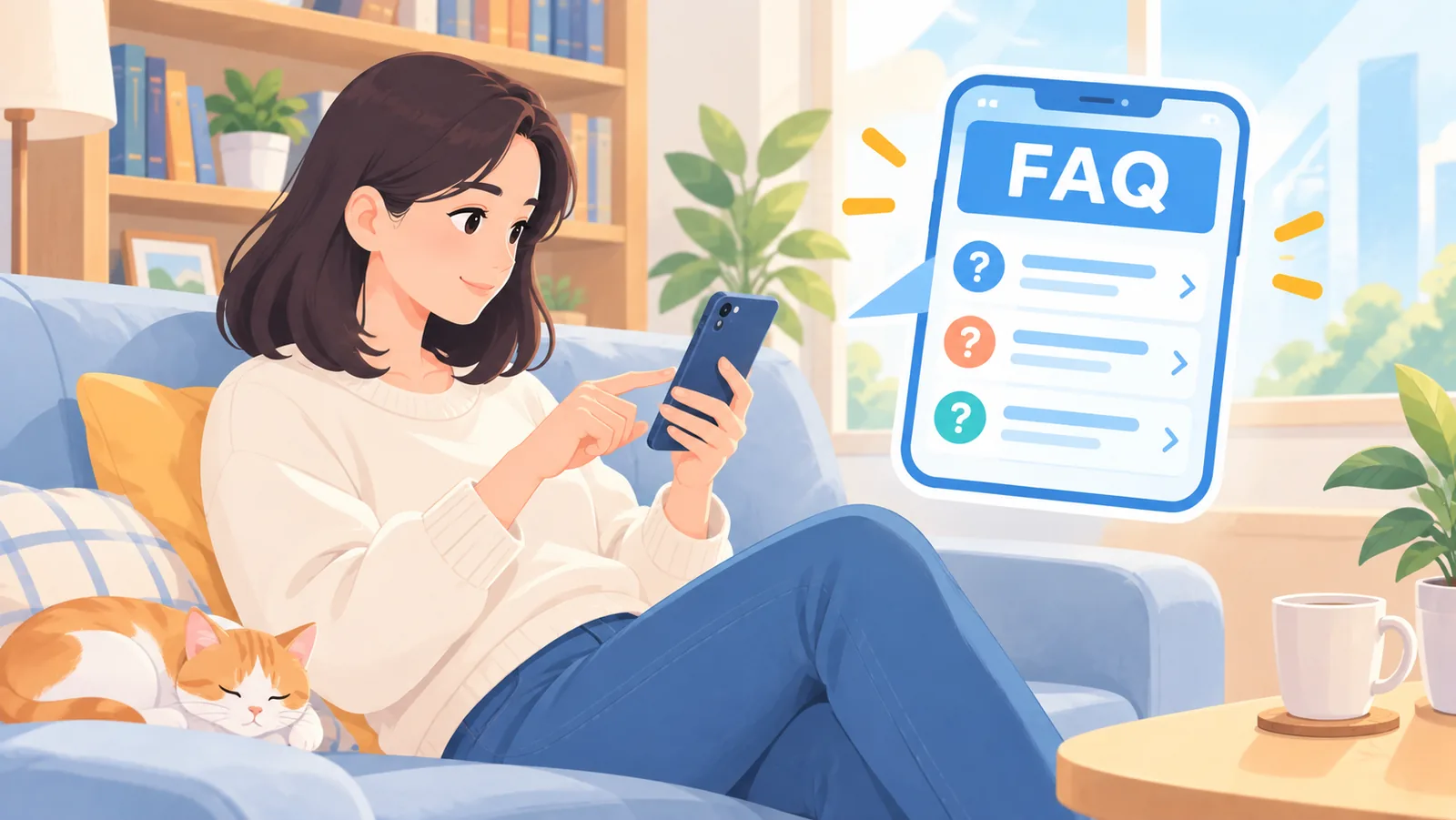 Membaca soalan lazim mengenai kerjaya di telefon pintar