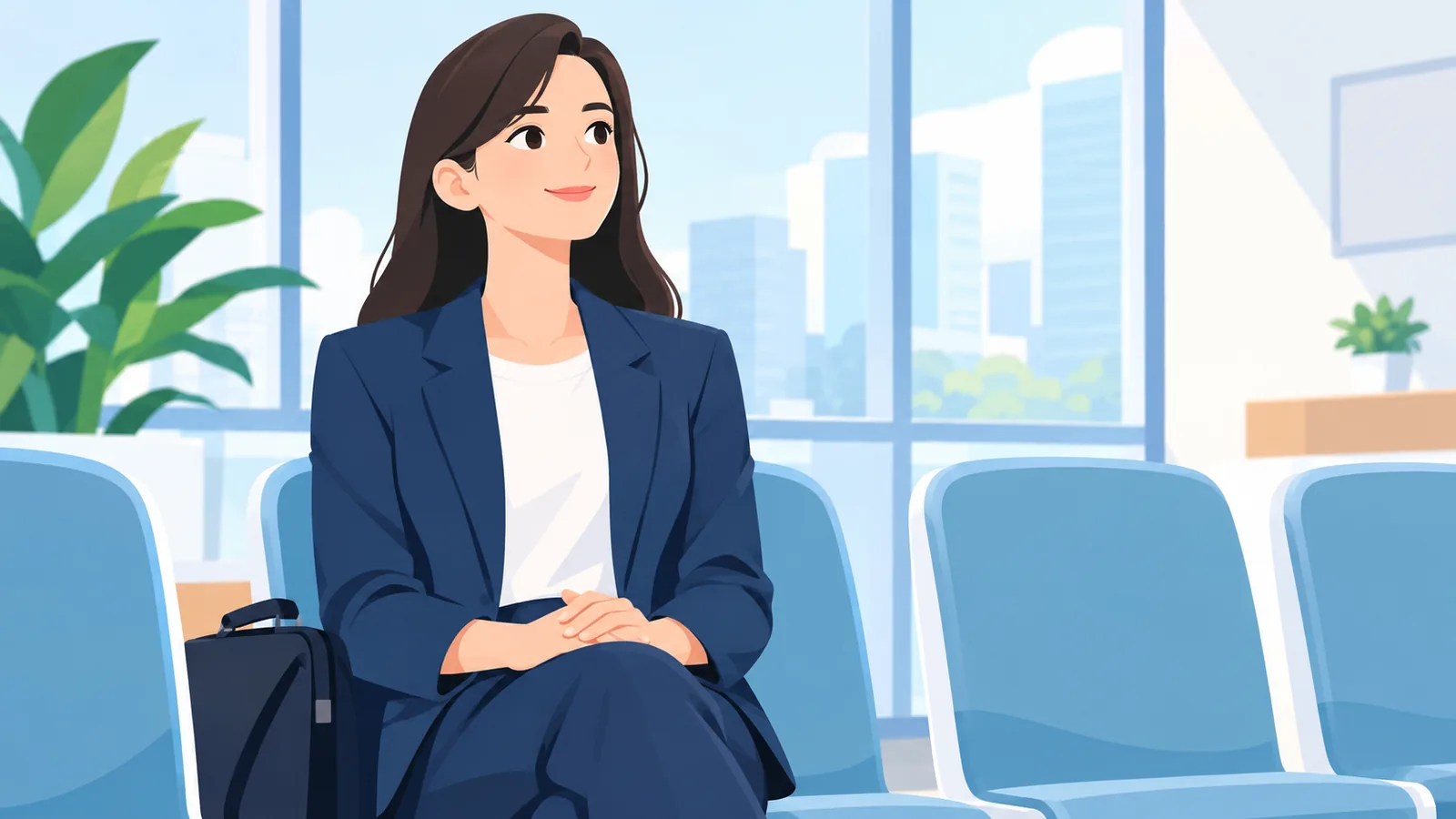 Calon bersedia dengan yakin sebelum sesi temu duga