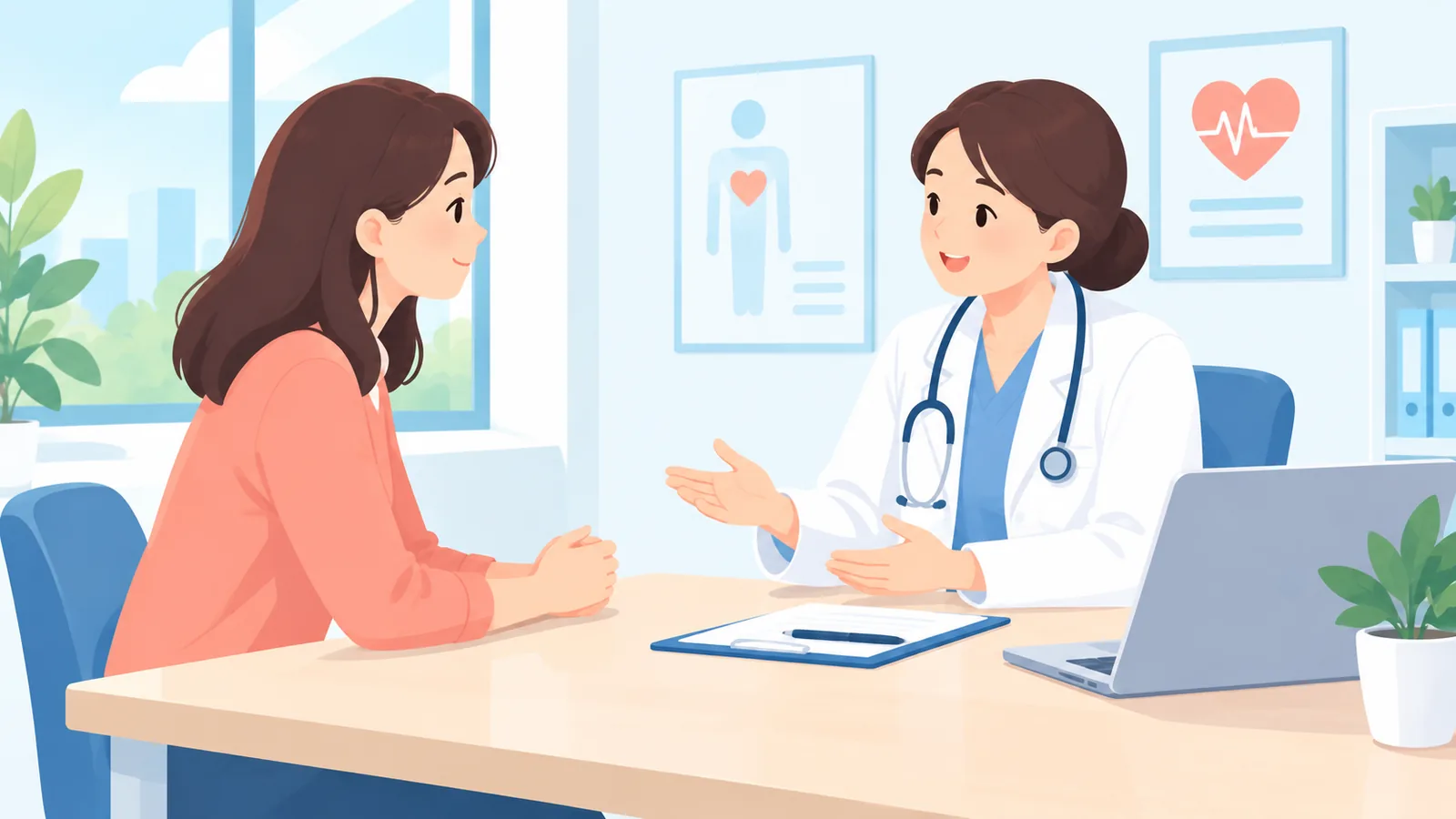 Konsultasi dengan doktor mengenai pemakanan