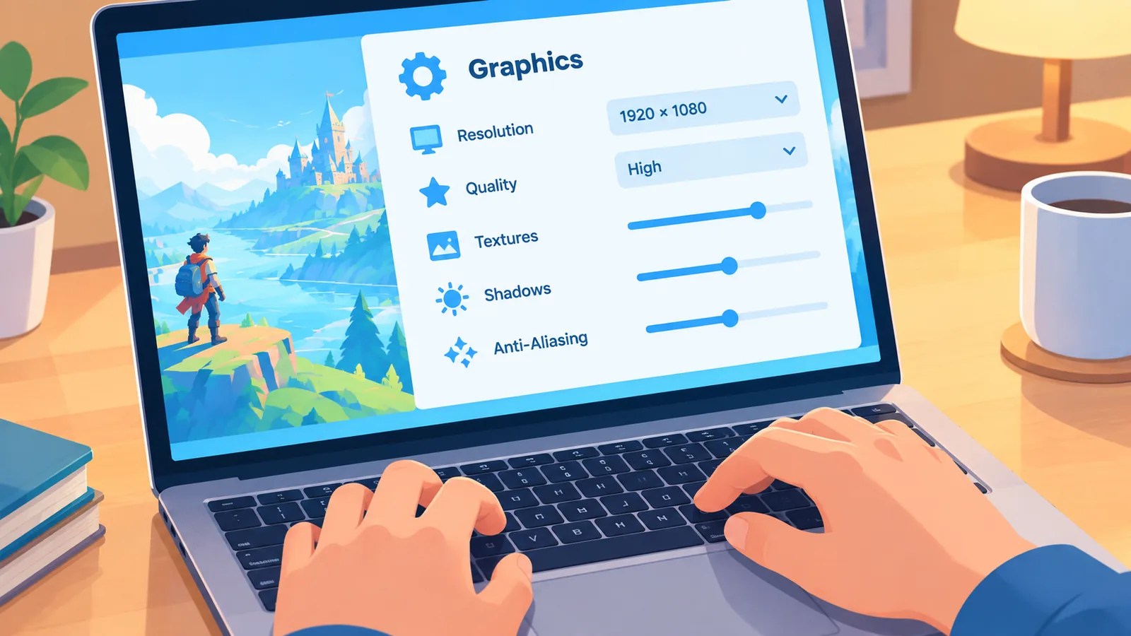 Verificarea setărilor grafice pe Mac