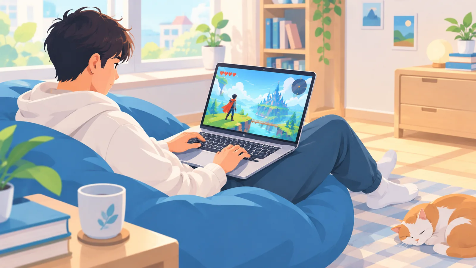 Joc indie rulat pe MacBook Air