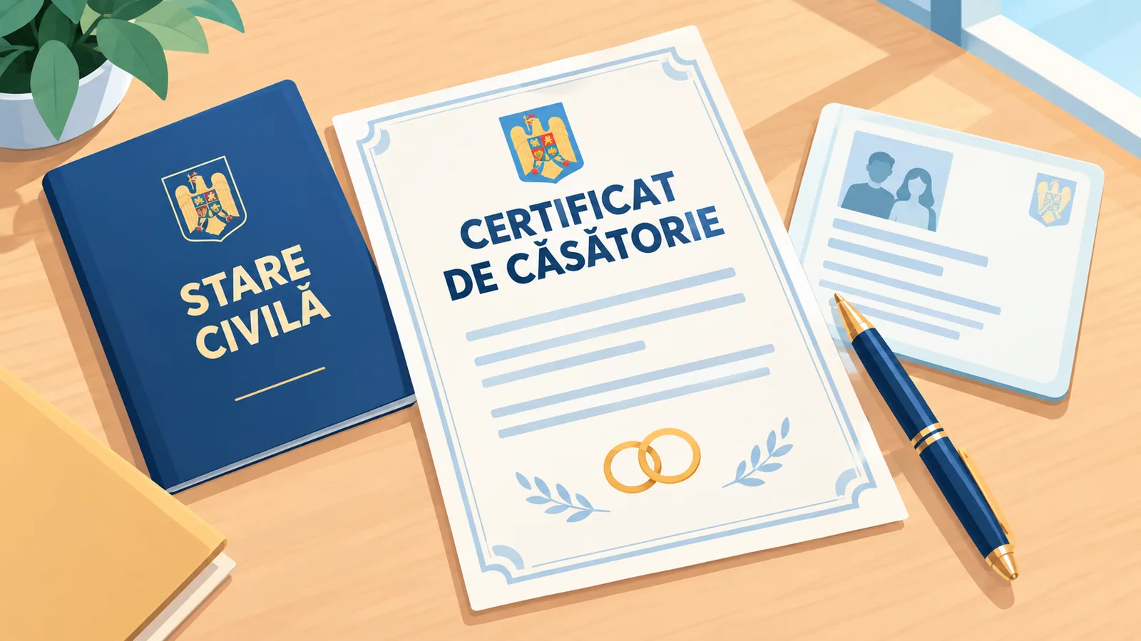Certificat de căsătorie și acte de stare civilă