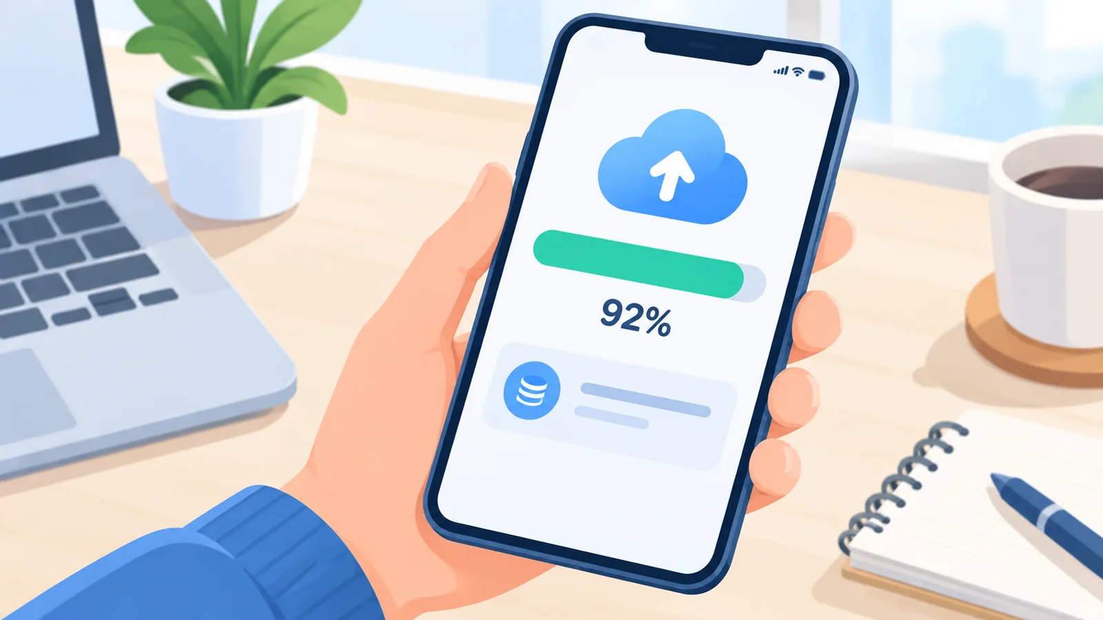 ตรวจสอบพื้นที่จัดเก็บข้อมูล iCloud ที่เหลืออยู่