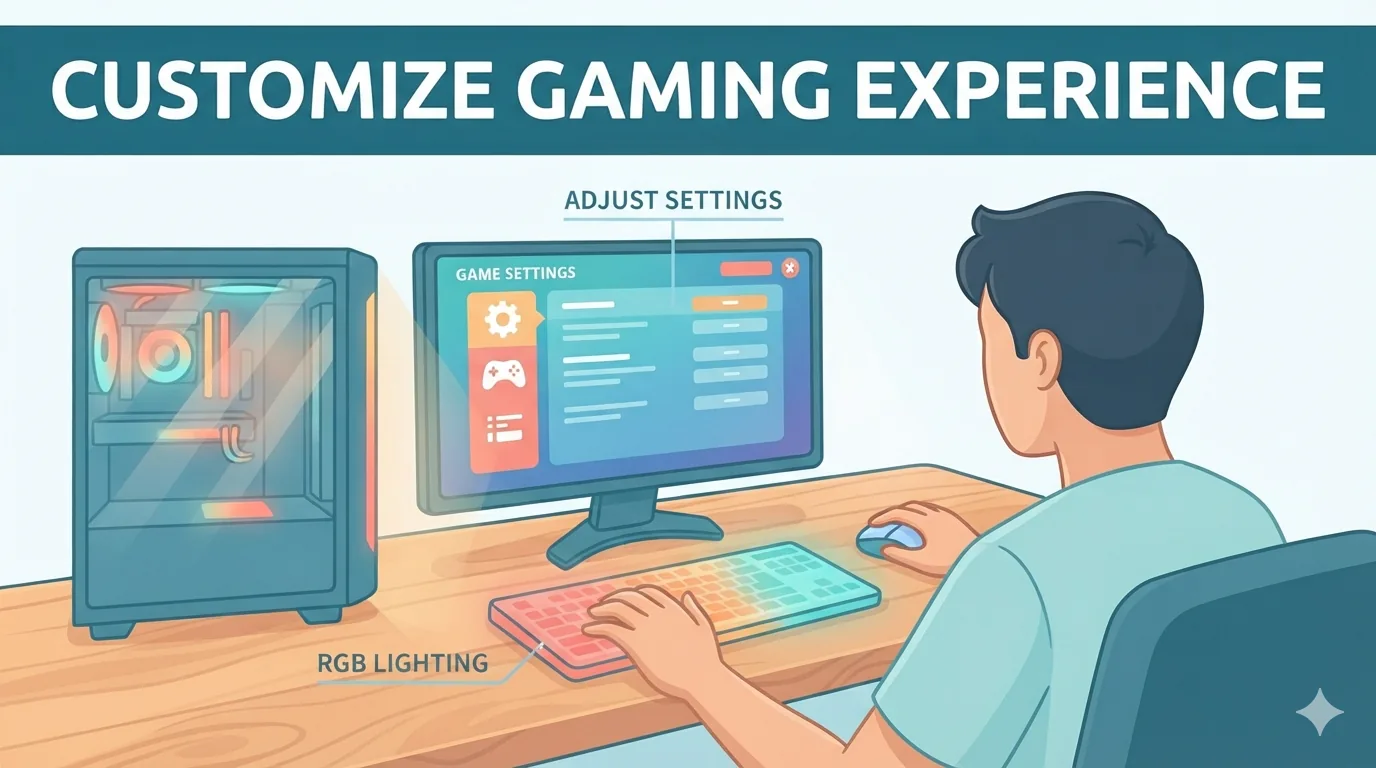 Steam ayarlarını kontrol eden kullanıcı