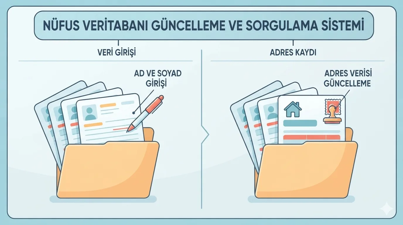 Ad değişikliği ile soyadı değişikliği belgelerinin karşılaştırılması