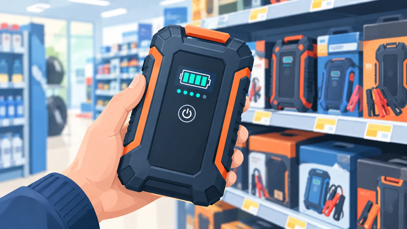 Kiểm tra checklist trước khi mua bộ kích bình ắc quy